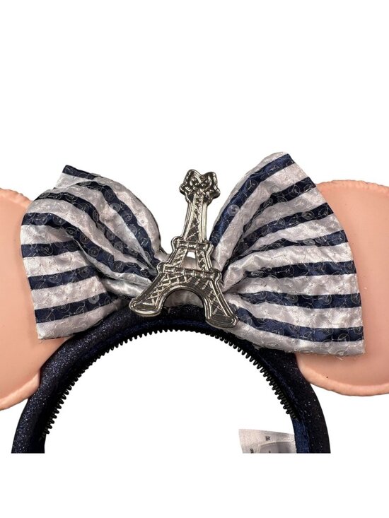 Disney Paris Epcot France Minnie Ears Macaron Headband Eiffel Tower Bon Appetit main image 5
